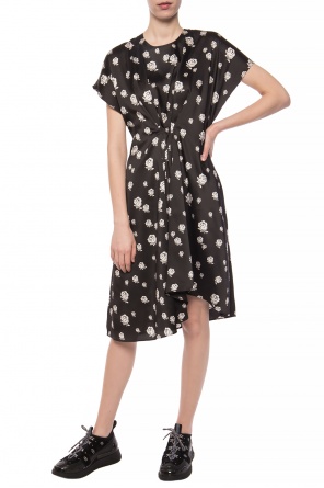 Patterned dress with decorative gathers, zdjęcie 2 Patterned dress with decorative gathers od Kenzo
